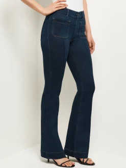 Pants & Shorts|Misook Bridget High-Rise Bootcut Jeans Undertow