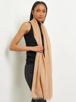 Accessories|Misook Cashmere Scarf Camel
