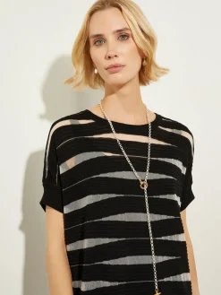 Accessories|Necklaces|Misook Handmade Gold & Silver Toggle Chain Necklace Silver/Gold