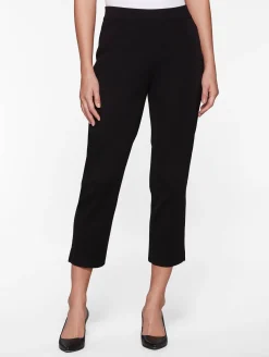 Pants & Shorts|Misook Knit Ankle Pant Black