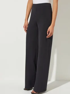 Pants & Shorts|Misook Palazzo Knit Pants Black