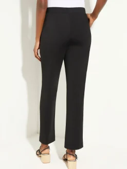 Pants & Shorts|Misook Ponte Straight Leg Pant Black