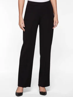 Pants & Shorts|Misook Wide Leg Knit Pant Black
